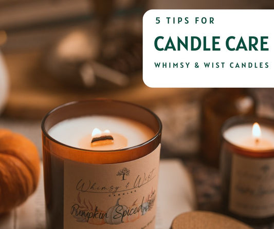 Top tips for candle care