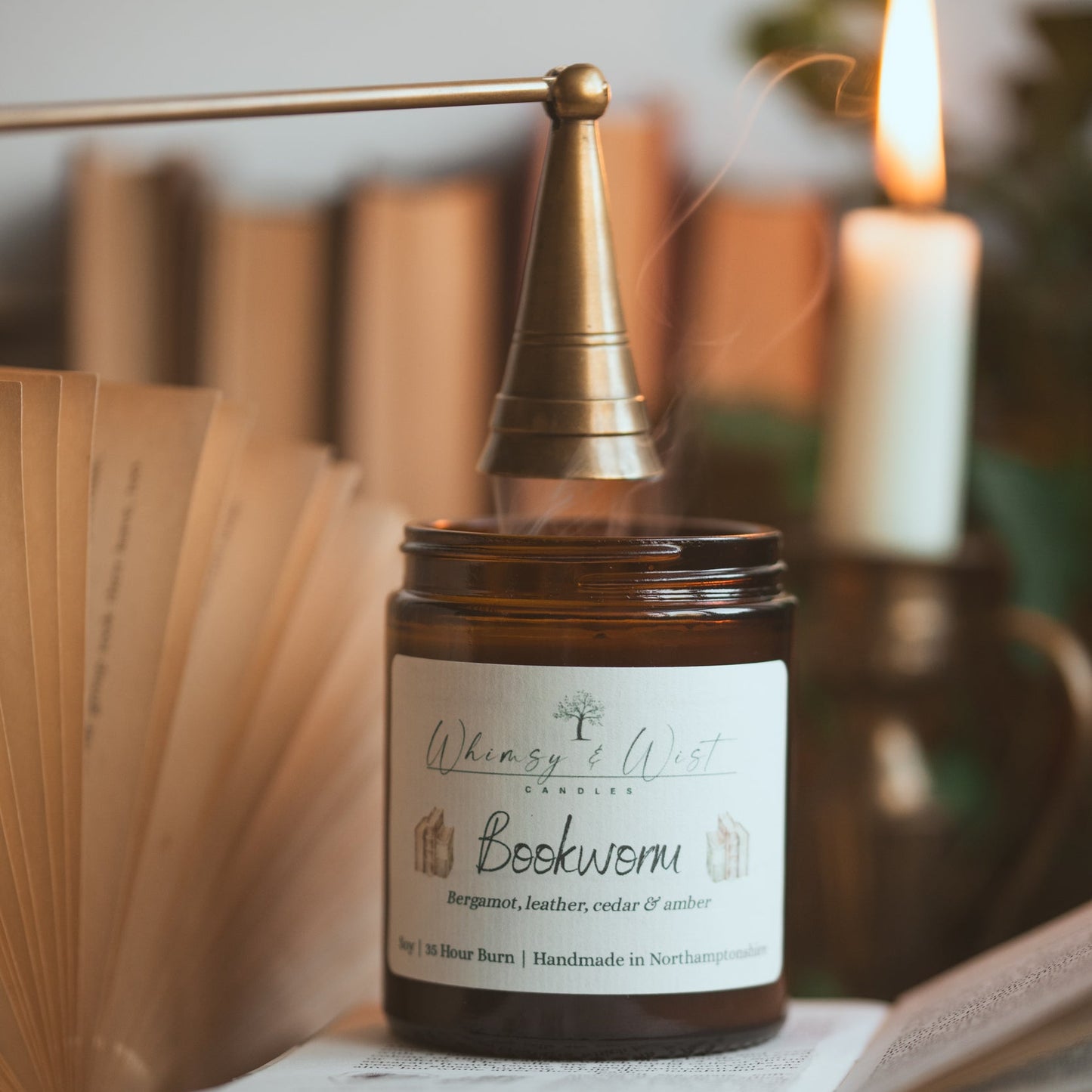 Bookworm Soy Candle