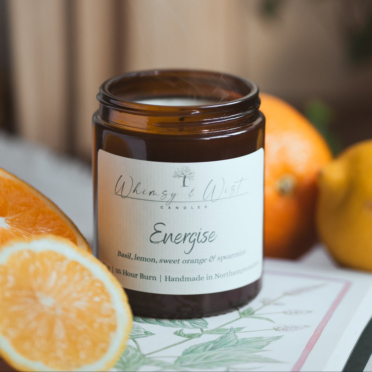 Energise Essential Oil Candle