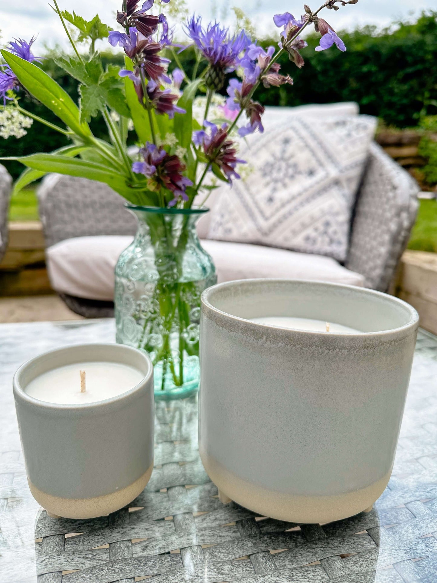 Garden Candles - Soy wax and 100% pure essential oils & natural bug repellent