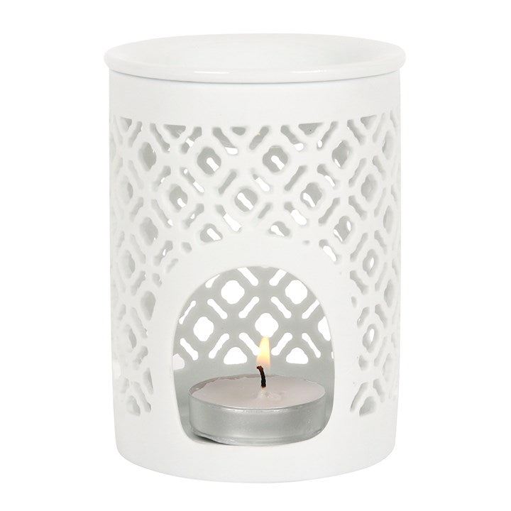 Lattice Ceramic Wax Melt Burner