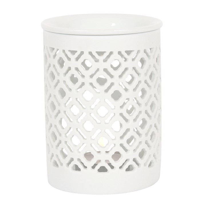 Lattice Ceramic Wax Melt Burner