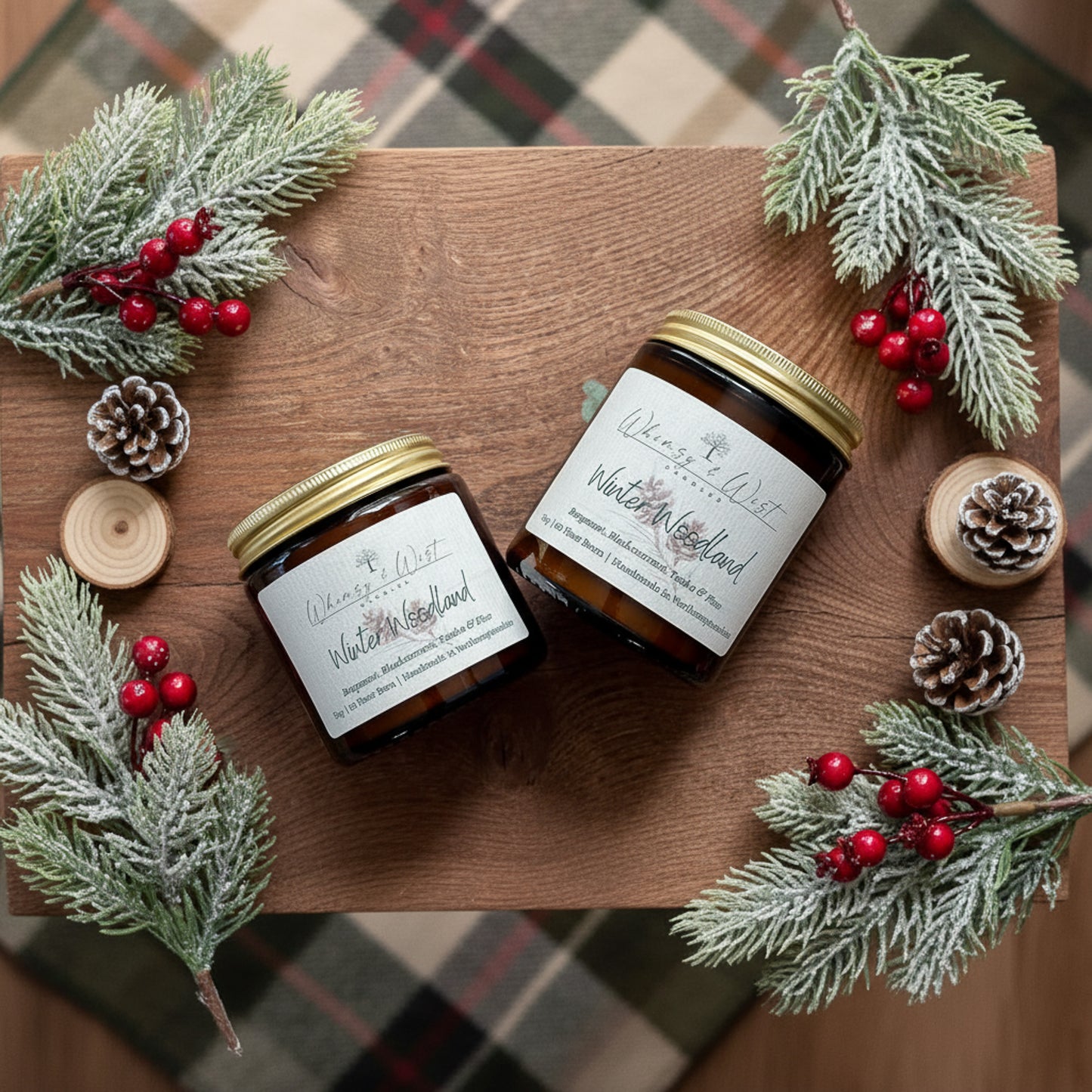 Winter Woodland Soy Candle