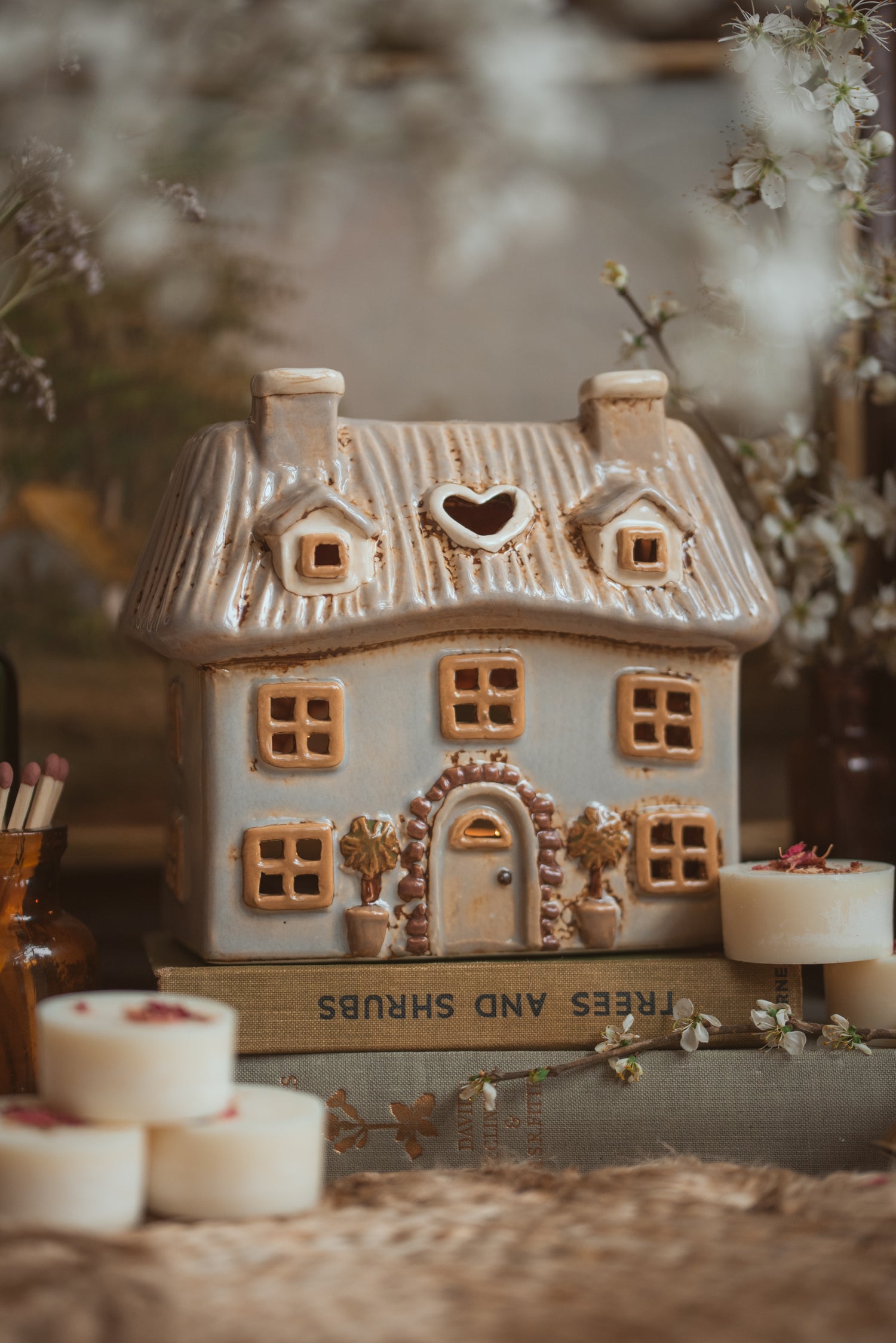 Whimsy & Wist Candles Collection of Ceramic Wax Melt Burners