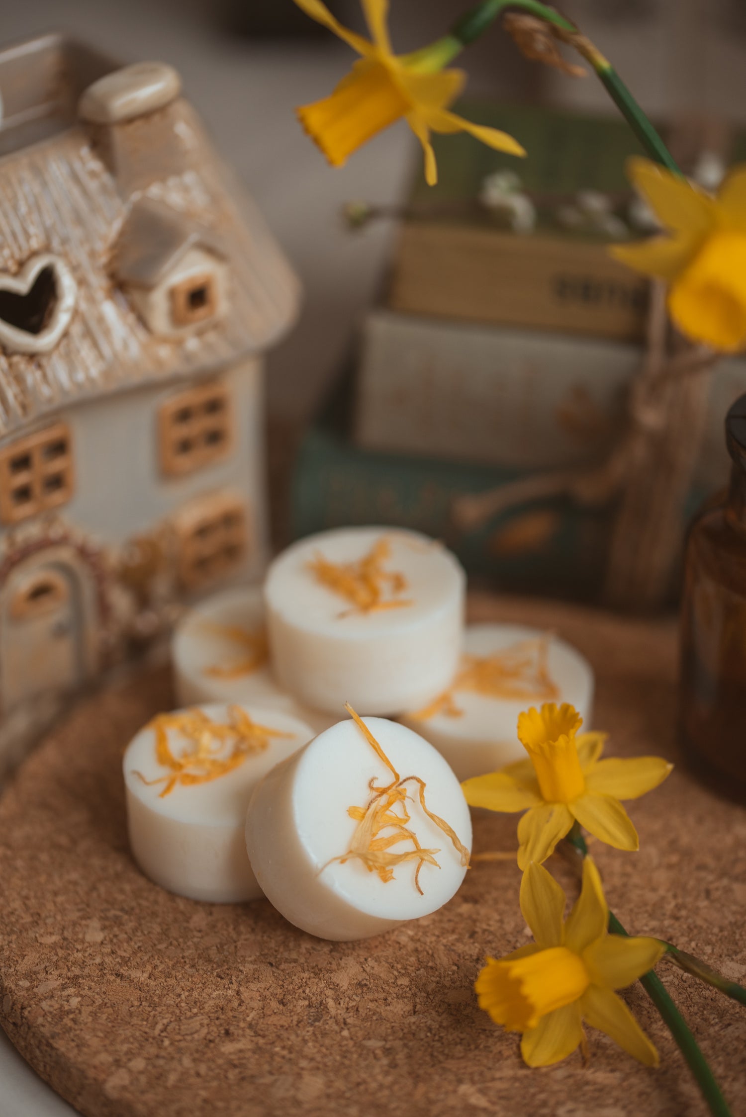 Whimsy & Wist Candles Collection of Soy Wax Melts, Infused With Botanicals