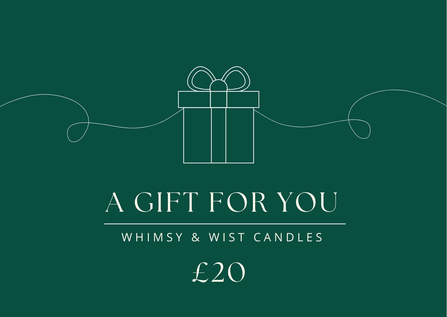 Whimsy & Wist Candles Gift Card
