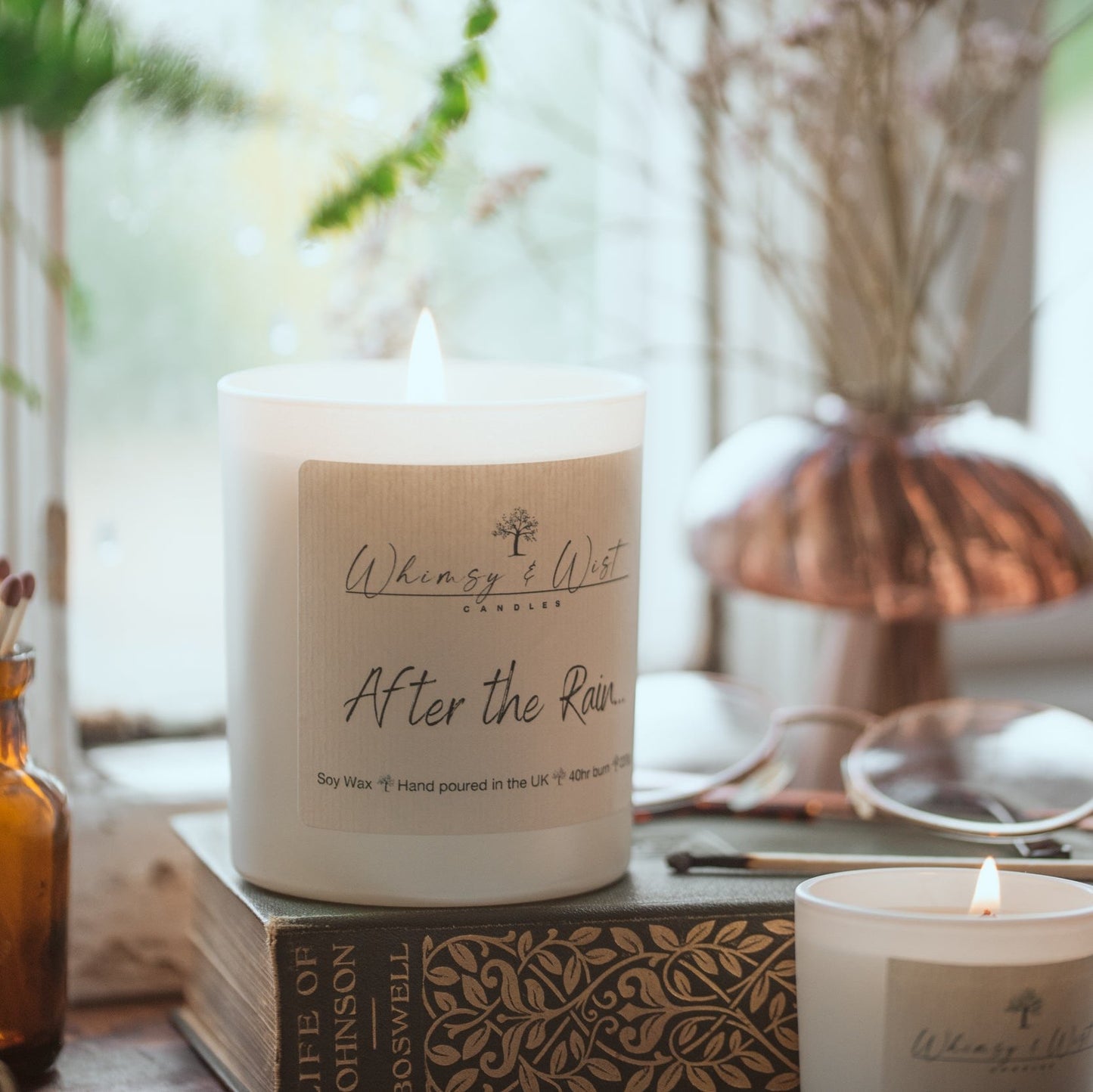 After the Rain Soy Candle. Available in 2 sizes