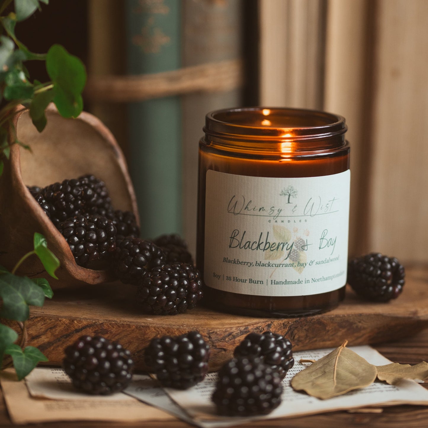 Blackberry & Bay Soy Candle