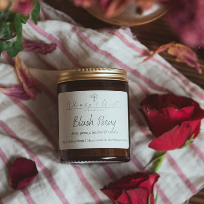 Blush Peony Soy Candle