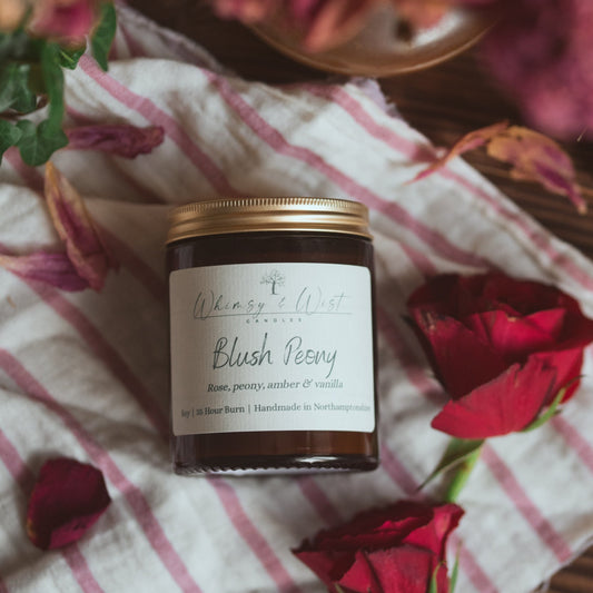 Blush Peony Soy Candle
