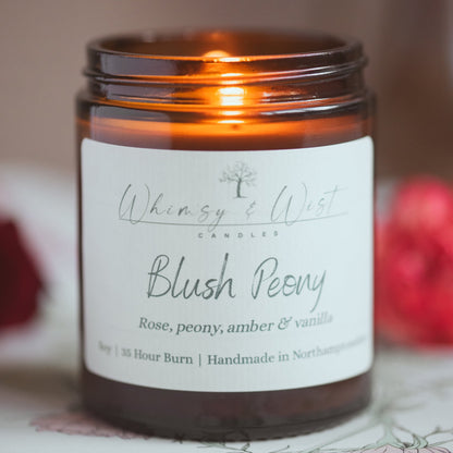 Blush Peony Soy Candle
