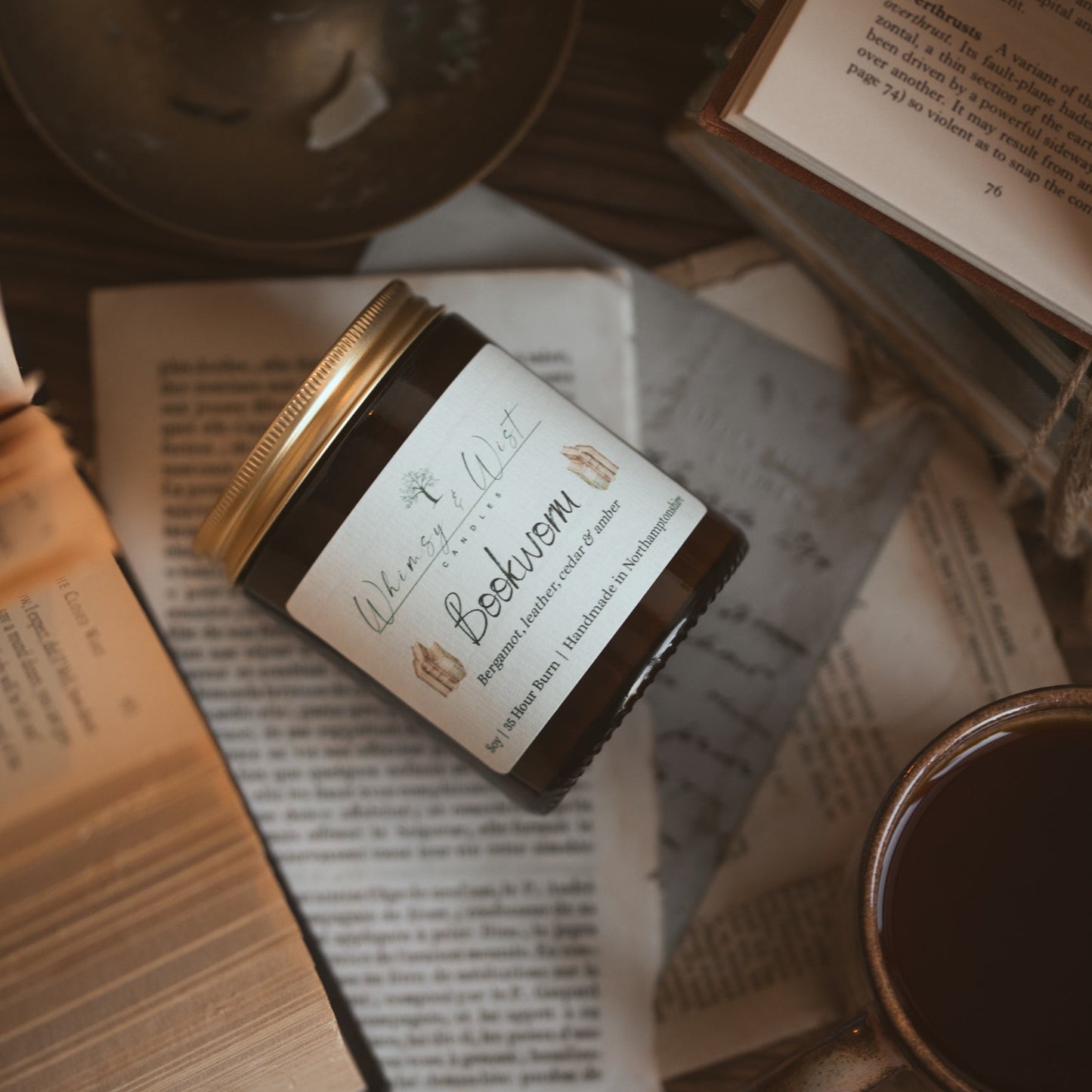 Bookworm Soy Candle