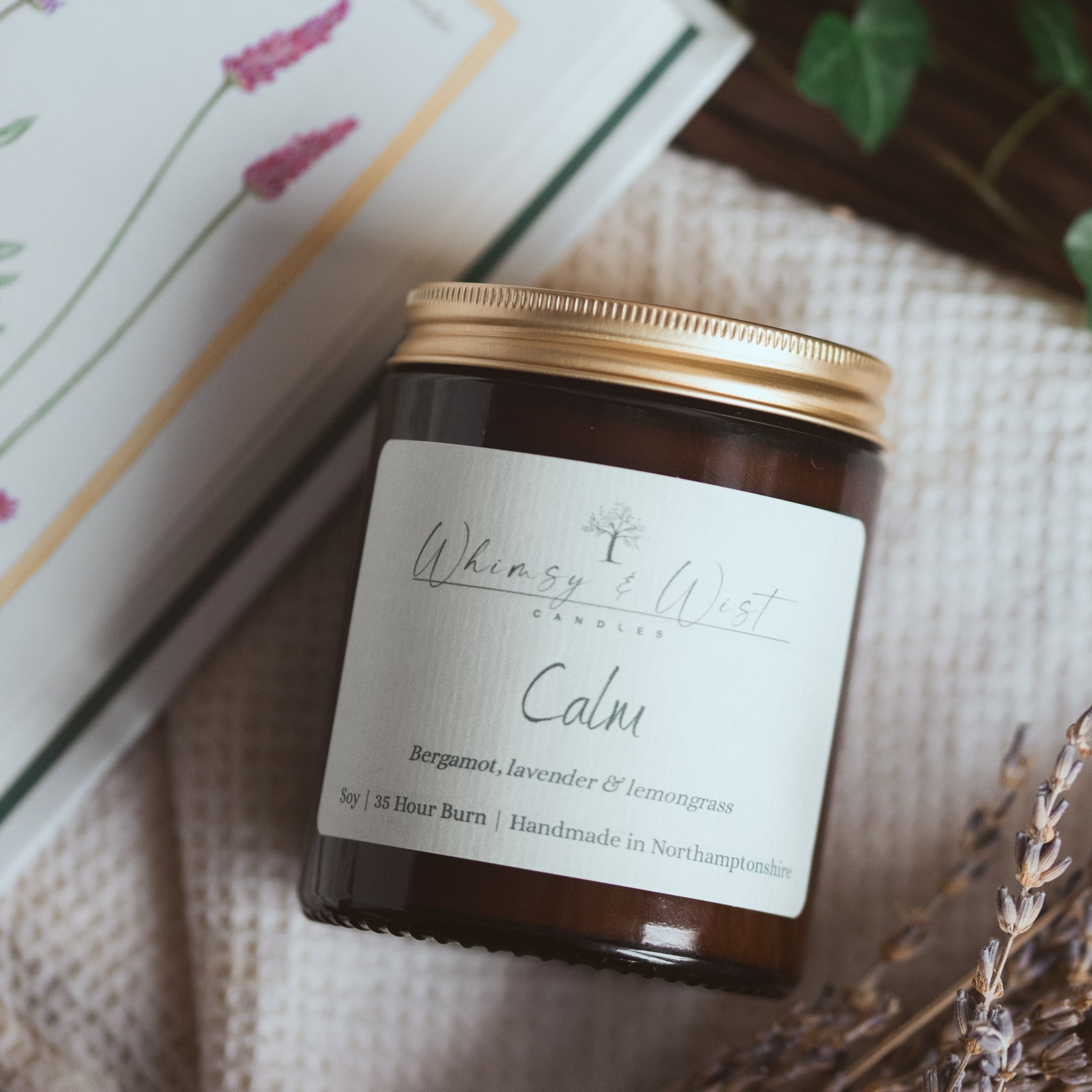Calm Candle | Relaxing Aromatherapy Candle for Anxiety – Whimsy & Wist ...