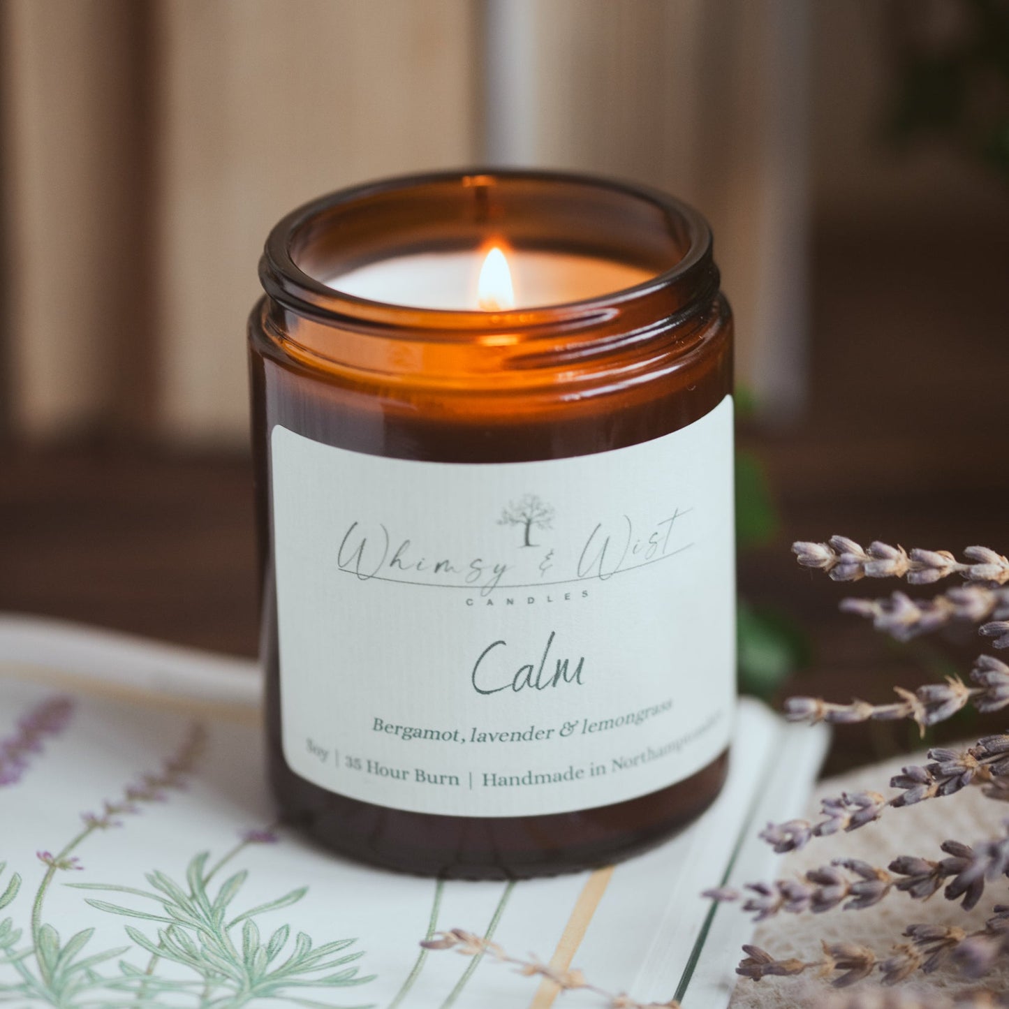 Calm - Aromatherapy Candle to Relax & Unwind
