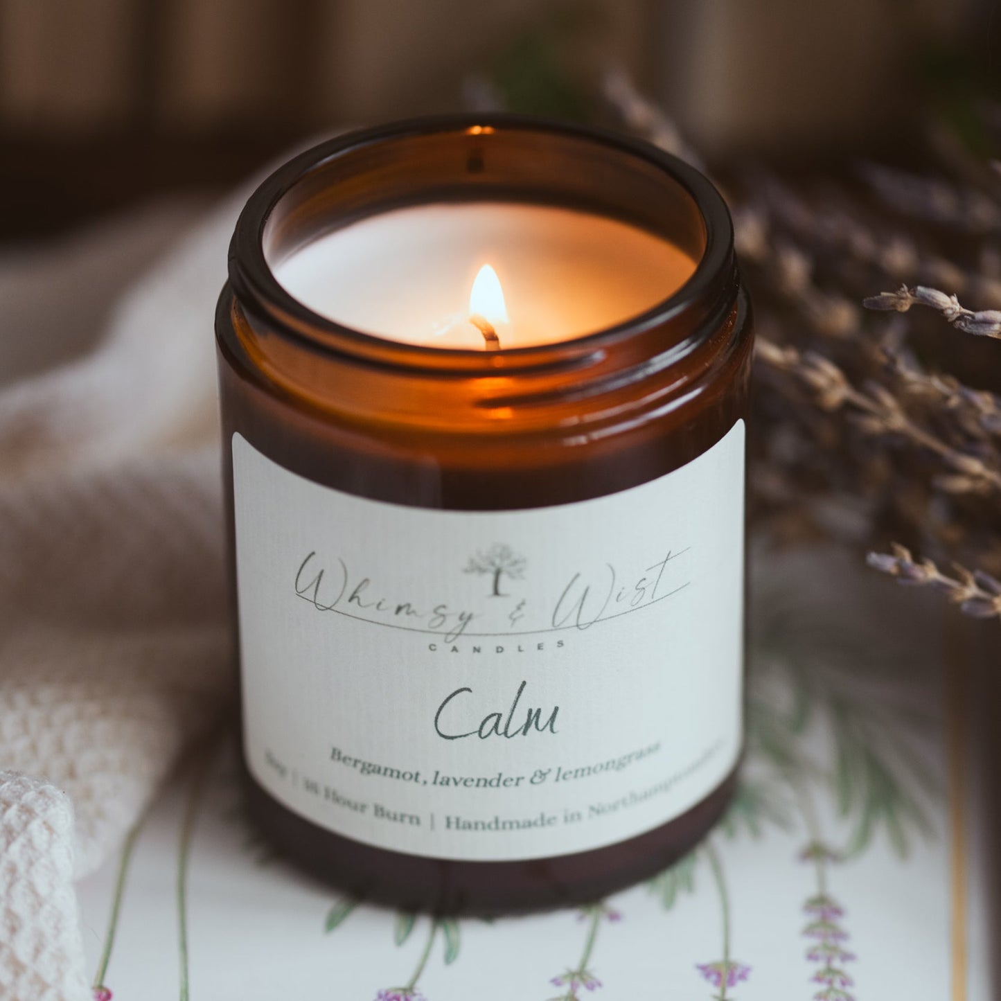Calm - Aromatherapy Candle to Relax & Unwind