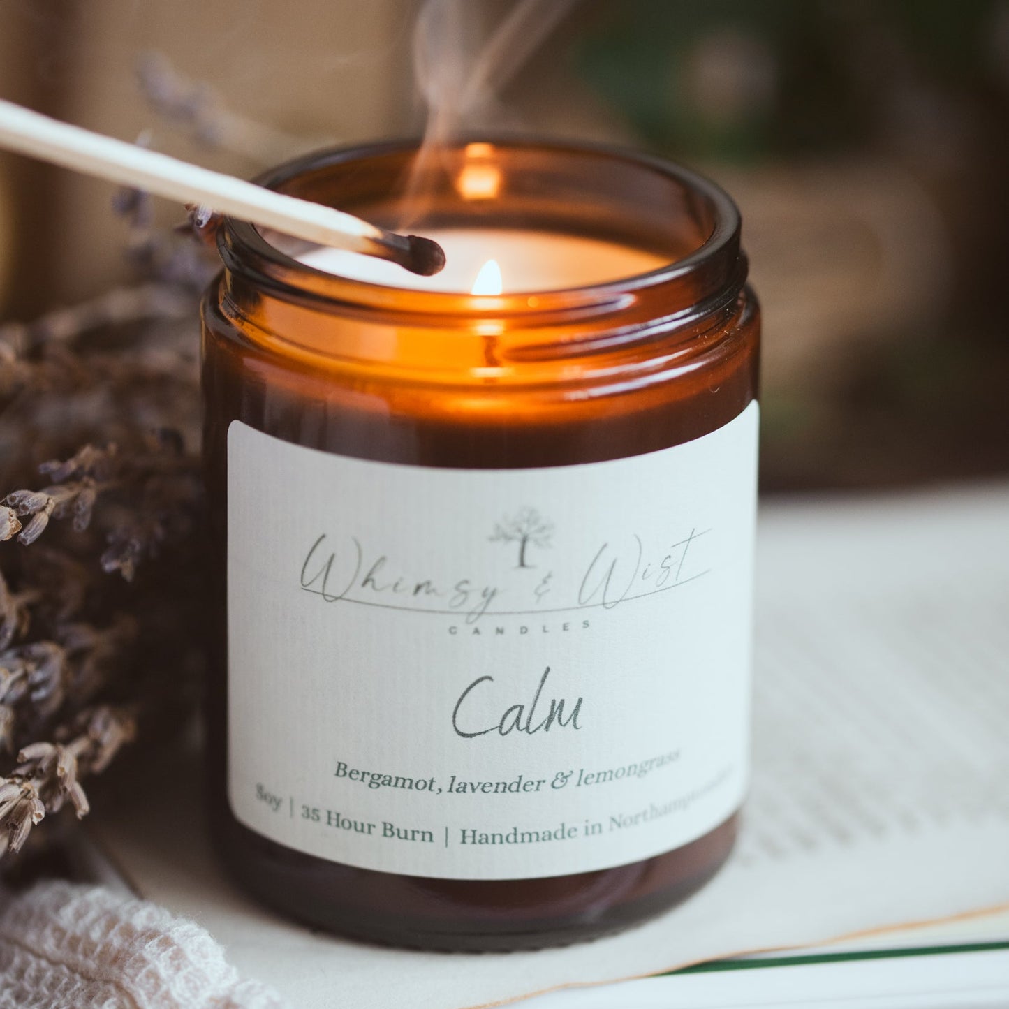 Calm - Aromatherapy Candle to Relax & Unwind
