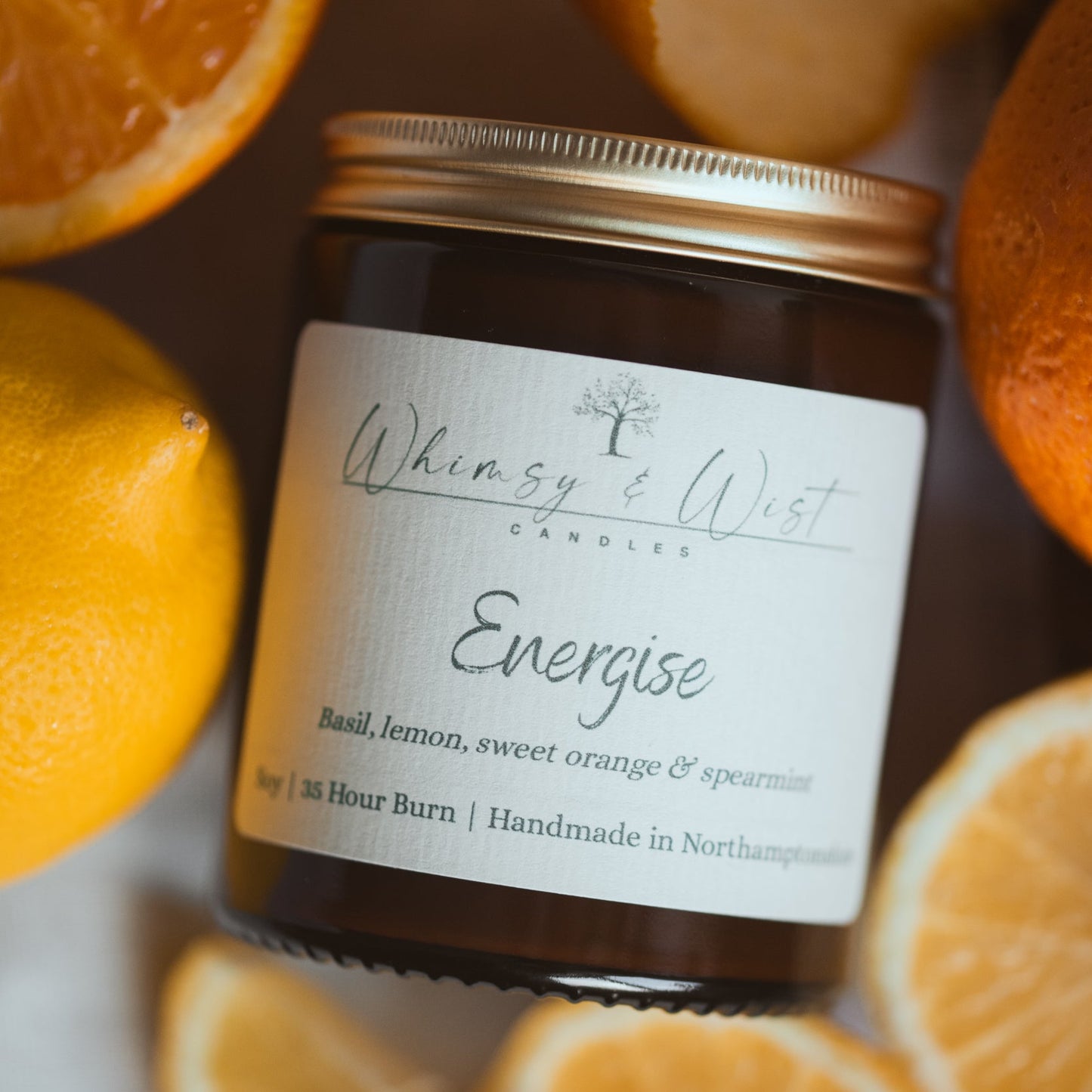 Energise Essential Oil Candle