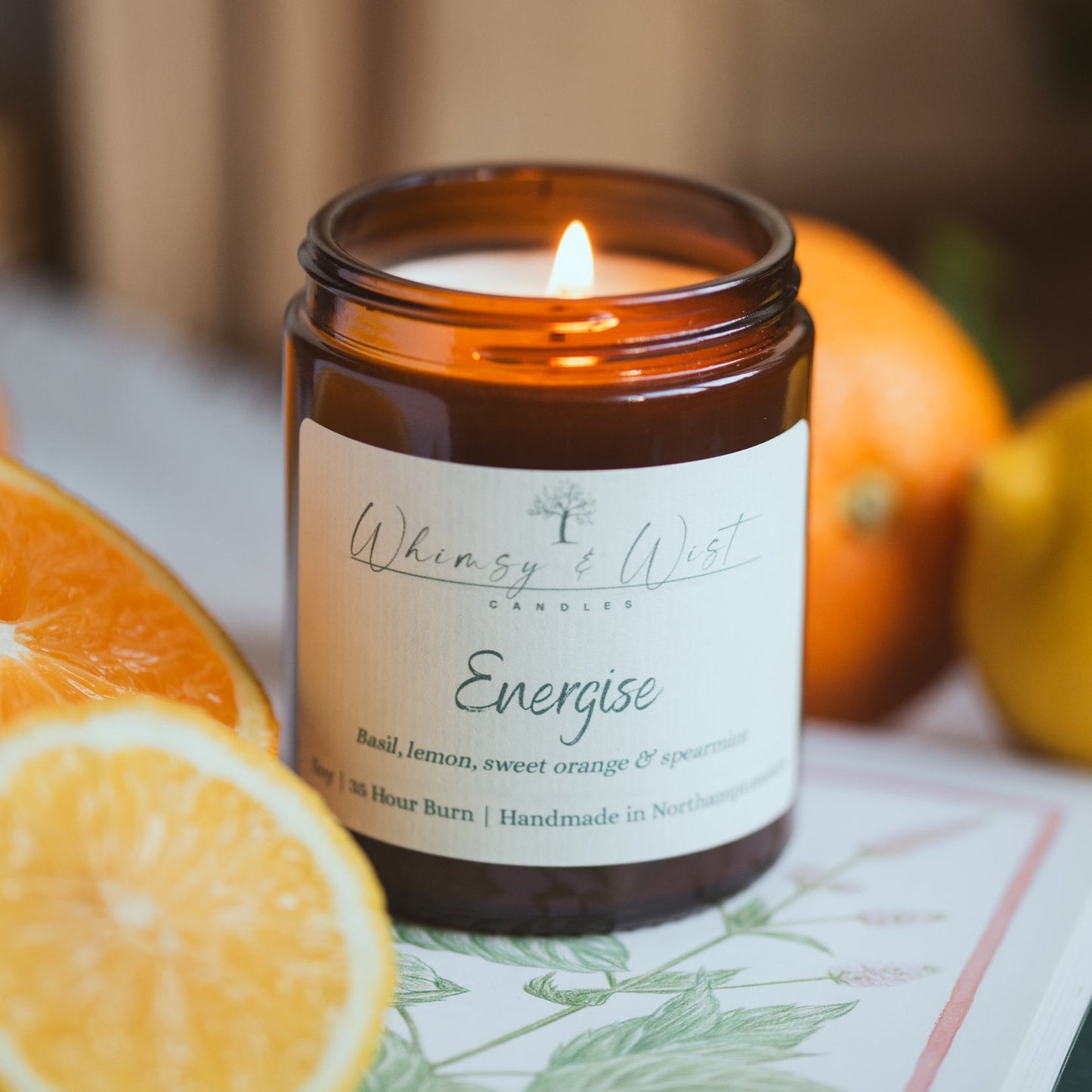 Energise Essential Oil Candle