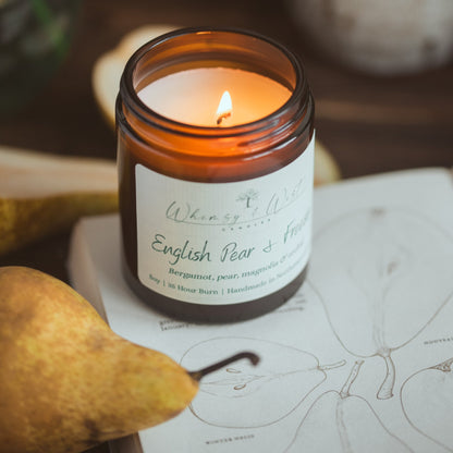 English Pear & Freesia Soy Candle