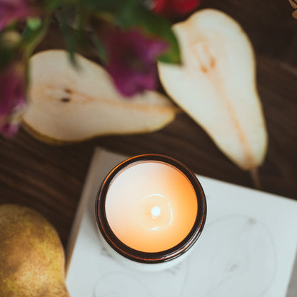 English Pear & Freesia Soy Candle