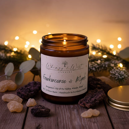 Frankincense & Myrrh Soy Candle