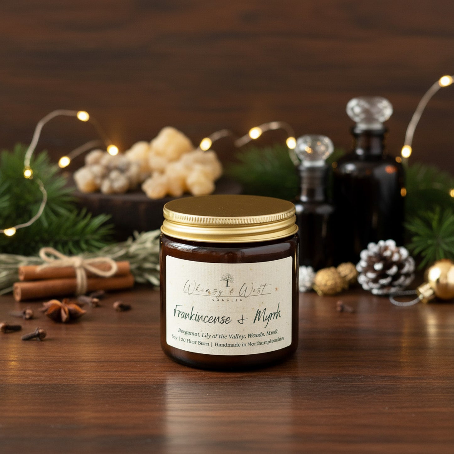 Frankincense & Myrrh Soy Candle