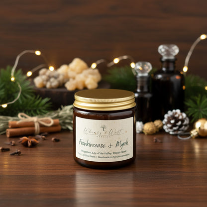 Frankincense & Myrrh Soy Candle