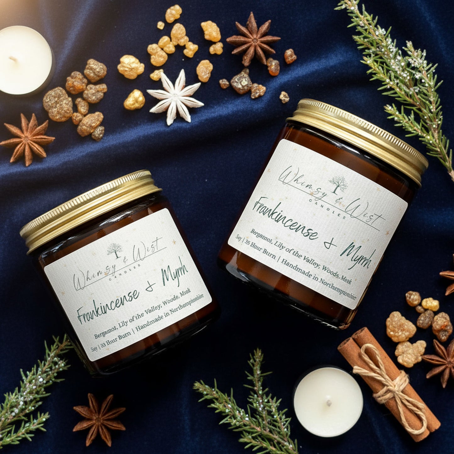 Frankincense & Myrrh Soy Candle