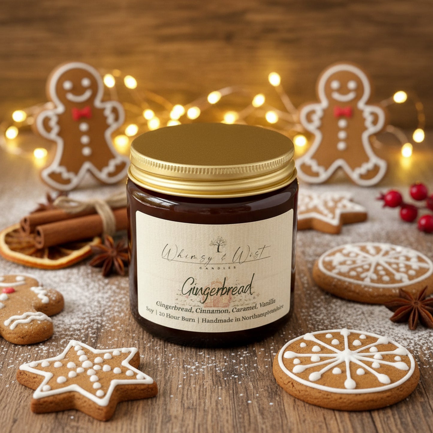 Gingerbread Soy Candle
