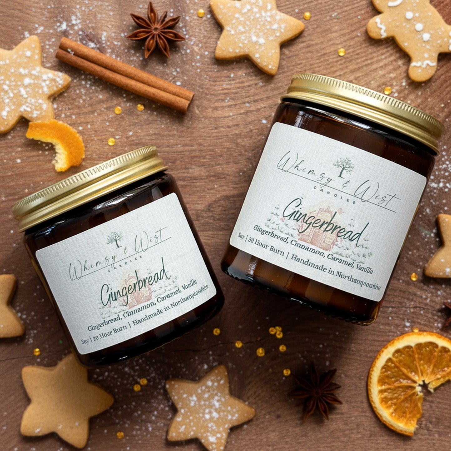 Gingerbread Soy Candle
