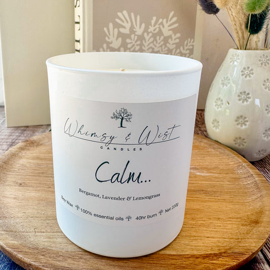 Calm Aromatherapy Candle
