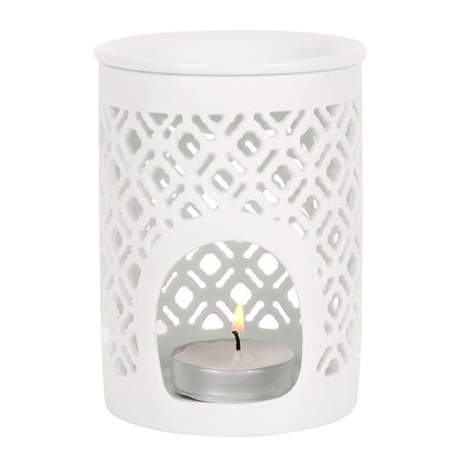 Lattice Ceramic Wax Melt Burner