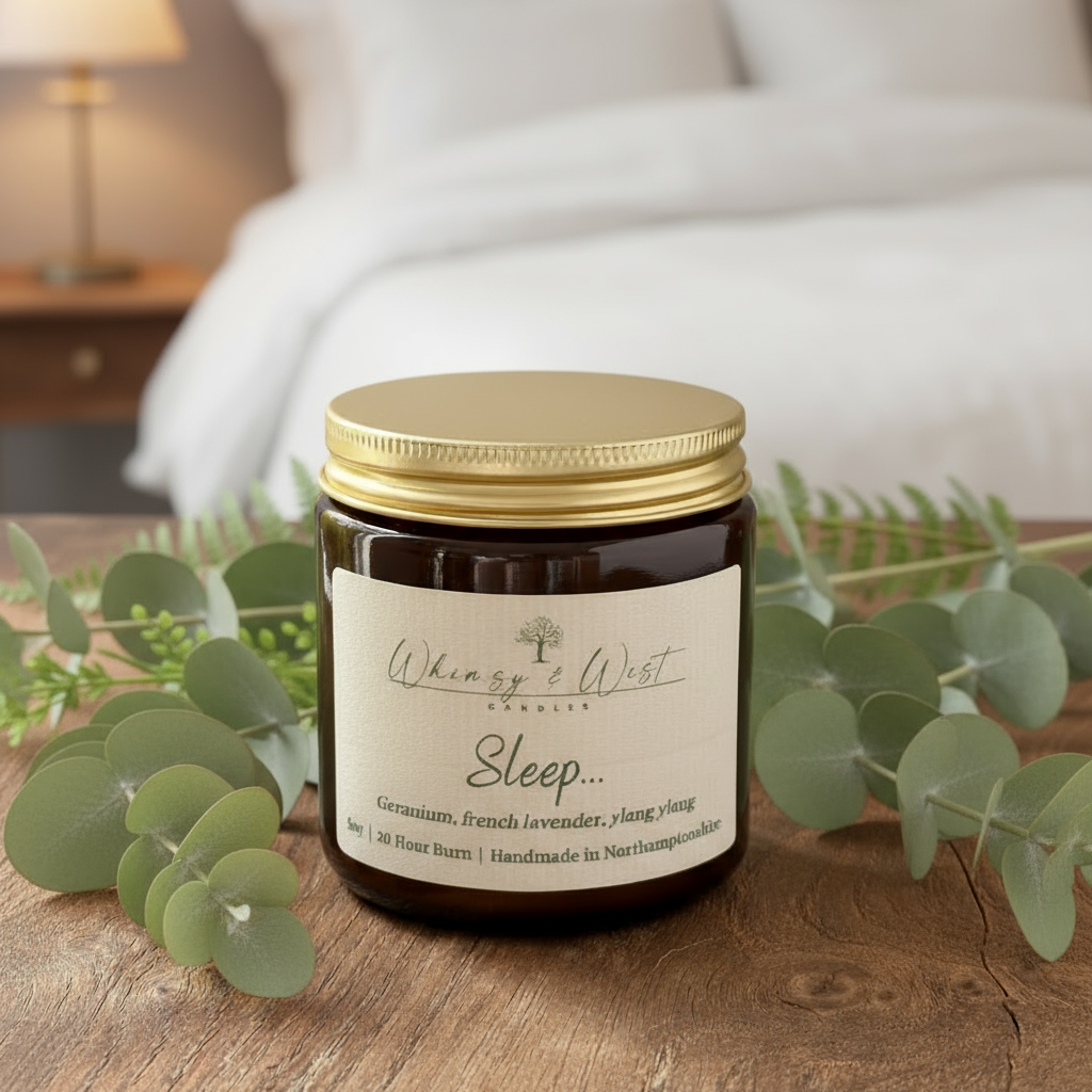 Geranium, French lavender & ylang ylang to relax, unwind and aid restful sleep