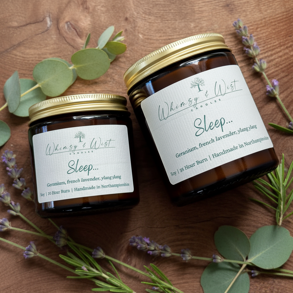 Geranium, French lavender & ylang ylang to relax, unwind and aid restful sleep