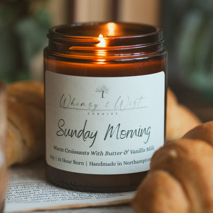 Sunday Morning Candle, smells like croissants
