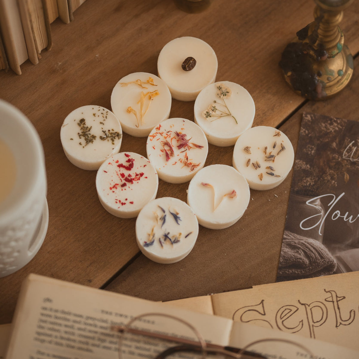 September themed wax melt subscription box