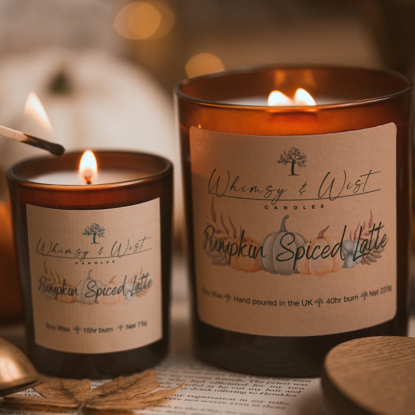 Pumpkin Spiced Latte Soy Candle