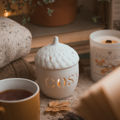 Cosy Acorn Tealight Holder