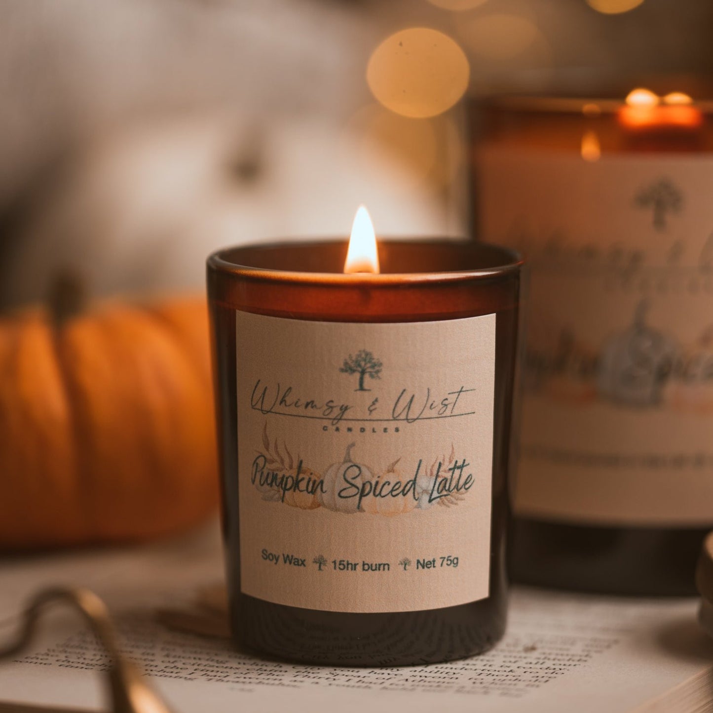 Pumpkin Spiced Latte Soy Candle