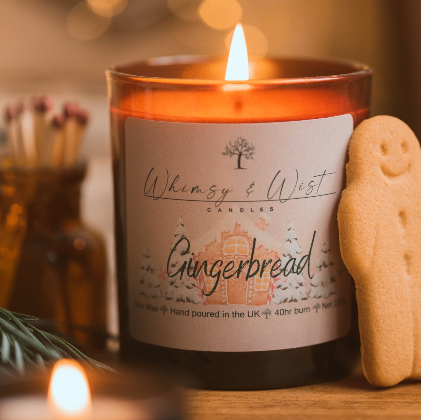 Gingerbread Soy Candle