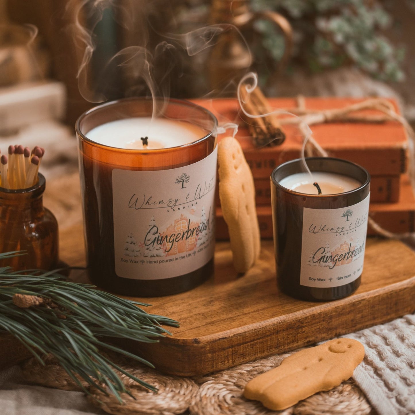 Gingerbread Soy Candle