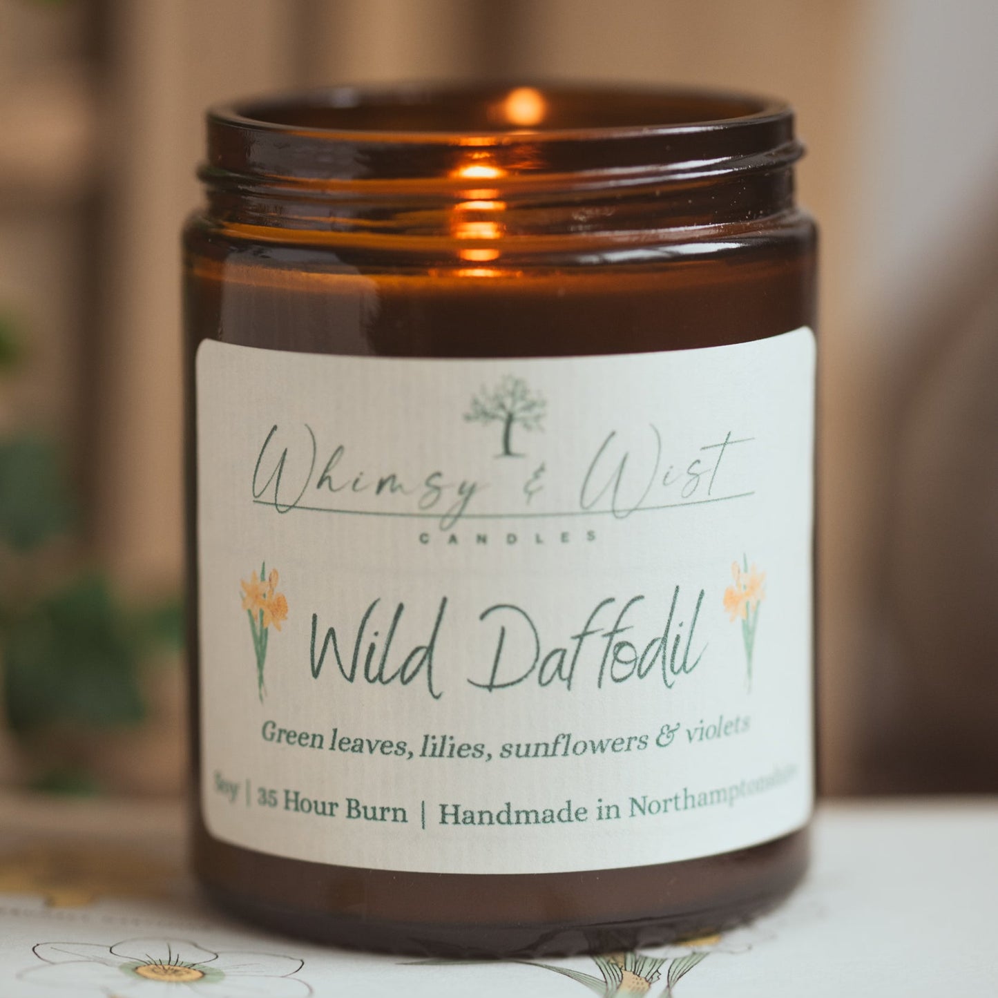 Wild Daffodil Soy Candle