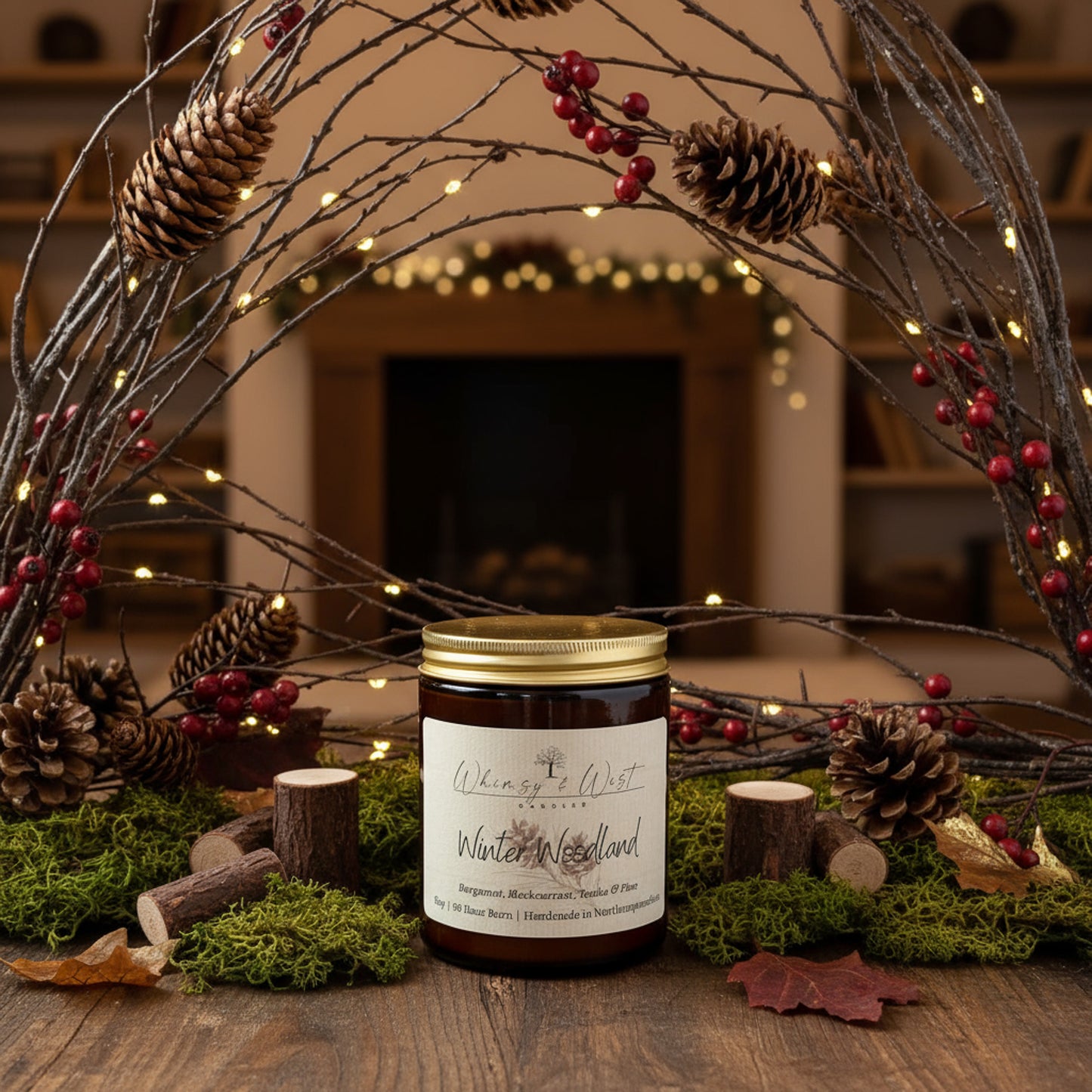 Winter Woodland Soy Candle