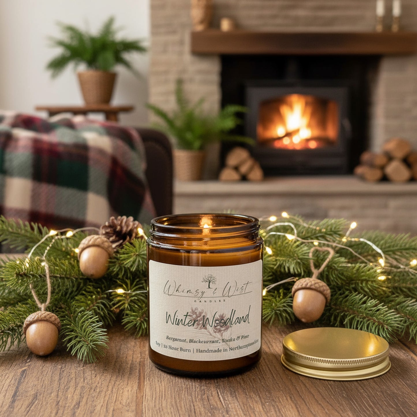 Winter Woodland Soy Candle