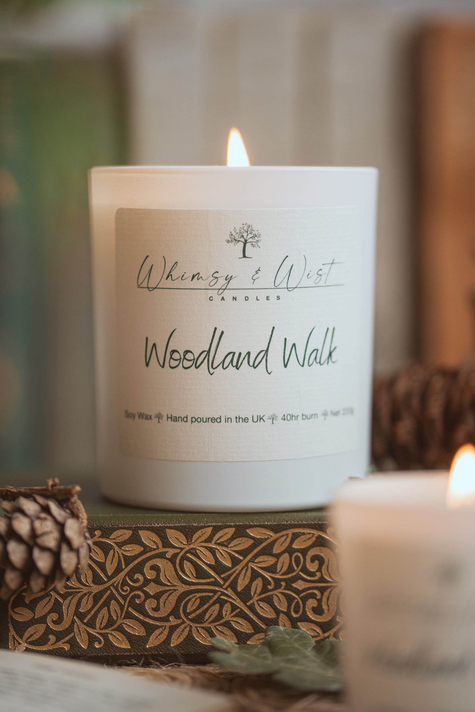 Woodland Walk Soy Candle. Available in 2 sizes